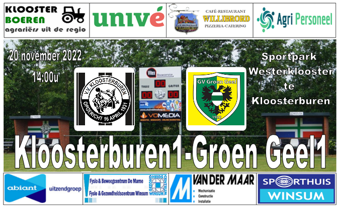 Kloosterburen 1 - Groen Geel 1