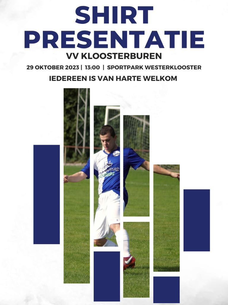 Shirtpresentatie 1ste